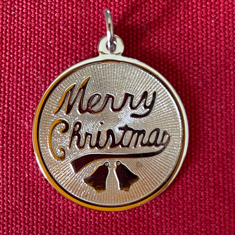 Rembrandt STG I Merry Christmas Silver Bells Charm